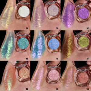 Highly Pigmented Metallic Chrome Eyeshadow
