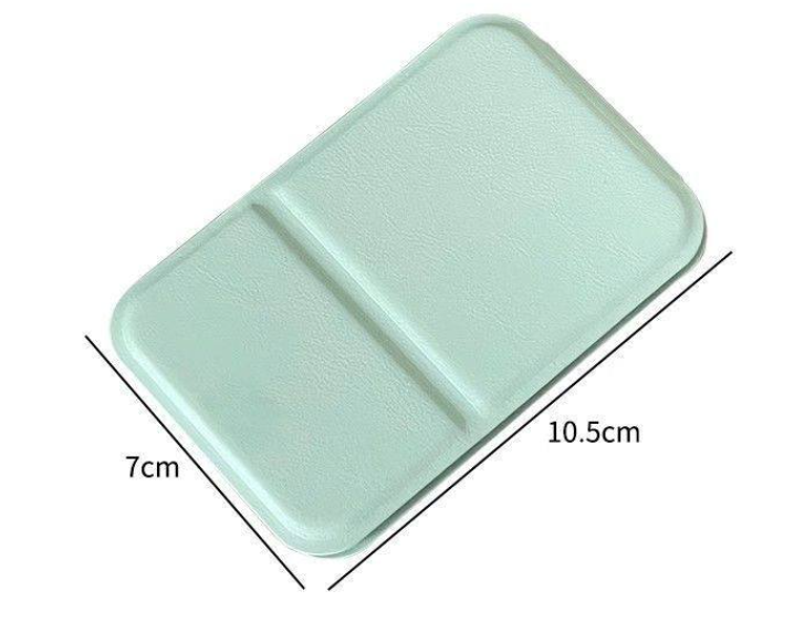 PU Leather Foldable Travel Makeup Mirror - 图片 3