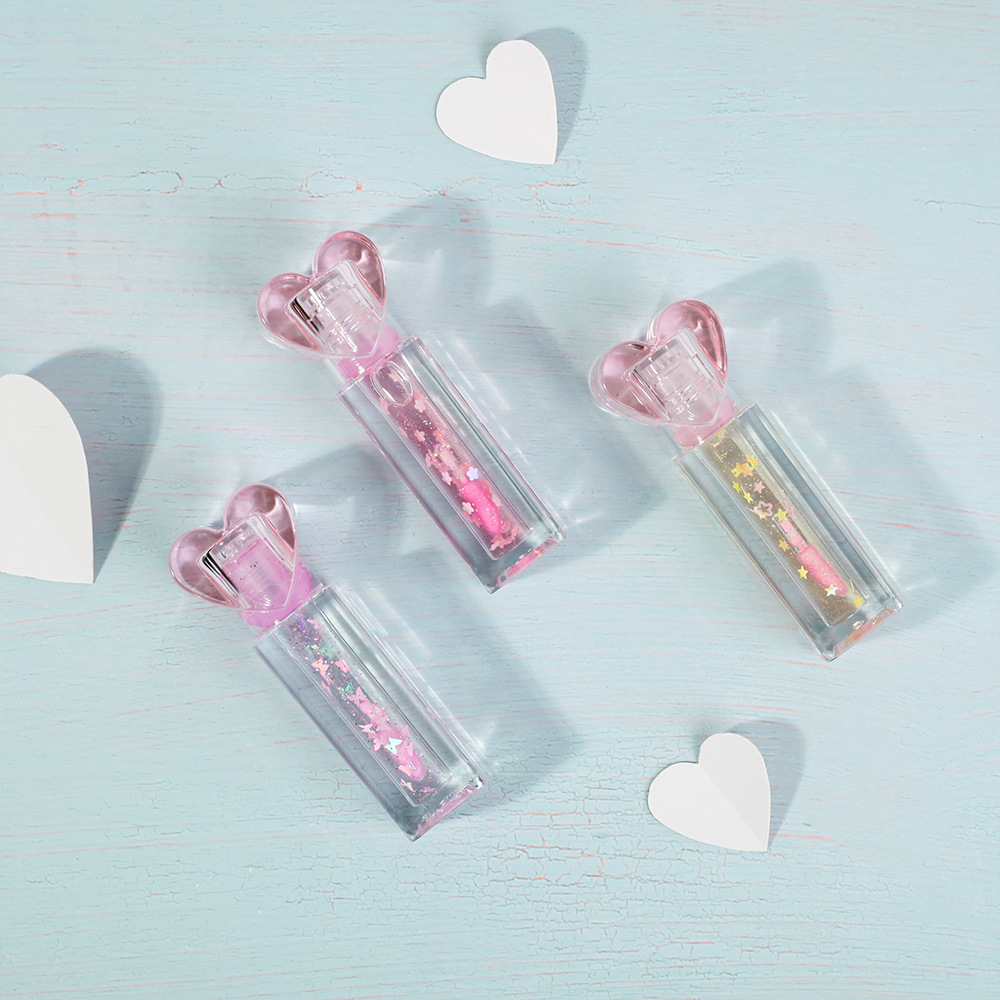 Heart-Shaped Lip Oil - 图片 3
