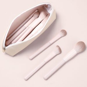 13-Piece Pink Makeup Brush Set